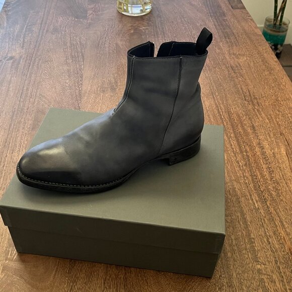 John Varvatos Blue Stone Regent Boots 11 - Picture 13 of 16